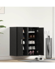 Armoires à chaussures 2 pcs chêne noir 32x35x70 cm | Mobilier & Déco