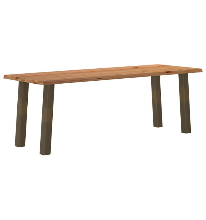 Table à manger et bord naturel bois massif chêne rectangulaire | Mobilier & Déco
