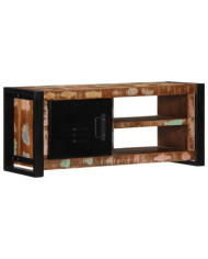 Meuble TV 80x30x35 cm bois massif de récupération | Mobilier & Déco