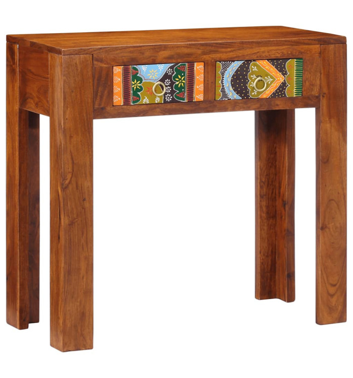 Table console 80x35x75 cm bois massif d'acacia | Mobilier & Déco
