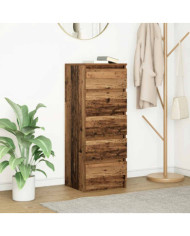Buffet avec tiroirs vieux bois 37,5x35x99 cm bois d'ingénierie | Mobilier & Déco
