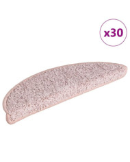Tapis d'escalier 30 pcs rose clair 65x21x4 cm | Mobilier & Déco