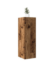 Meuble mural vieux bois 30,5x30x90 cm bois d'ingénierie | Mobilier & Déco