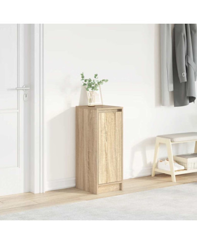 Armoire à chaussures chêne sonoma 29,5x34x76 cm bois ingénierie | Mobilier & Déco