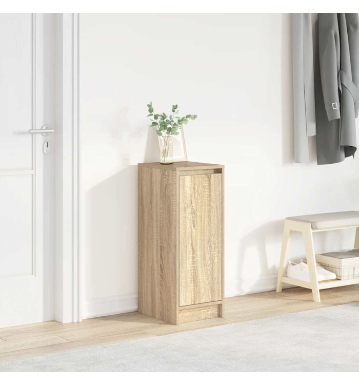 Armoire à chaussures chêne sonoma 29,5x34x76 cm bois ingénierie | Mobilier & Déco
