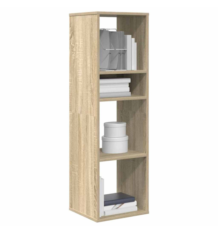 Bibliothèque chêne sonoma 34x31x112 cm bois d'ingénierie | Mobilier & Déco