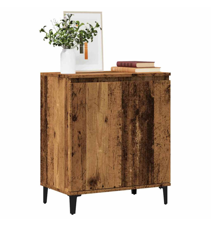 Buffet vieux bois 60x35x70 cm bois d'ingénierie | Mobilier & Déco
