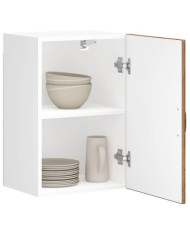 Armoire murale de cuisine Lucca vieux bois bois ingénierie | Mobilier & Déco