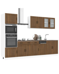Ensemble d'armoires de cuisine 7 pcs Kalmar bois d'ingénierie | Mobilier & Déco