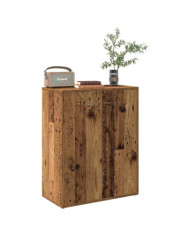 Buffet vieux bois 60x30x75 cm bois d'ingénierie | Mobilier & Déco