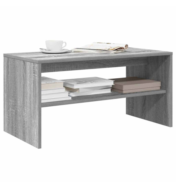 Meuble TV sonoma gris 80x40x40 cm bois d'ingénierie | Mobilier & Déco