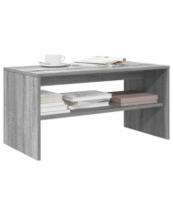 Meuble TV sonoma gris 80x40x40 cm bois d'ingénierie | Mobilier & Déco