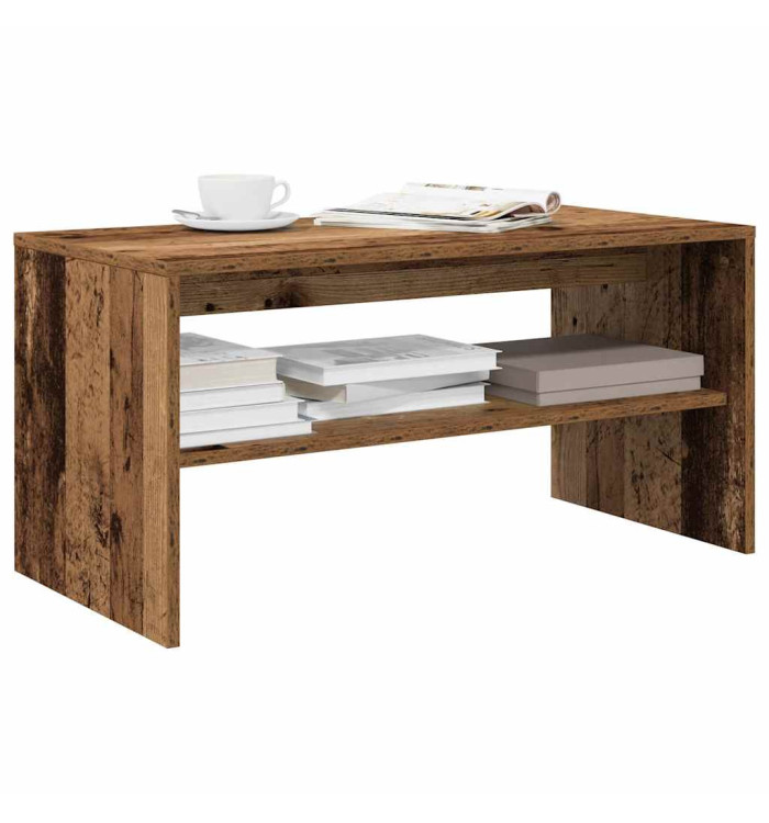 Meuble TV vieux bois 80x40x40 cm bois d'ingénierie | Mobilier & Déco