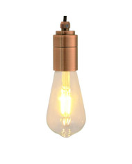 Douilles de lampe 2 pcs bronze rouge E27 | Mobilier & Déco