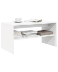 Meuble TV Blanc 80 x 40 x 40 cm Aggloméré | Mobilier & Déco