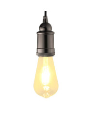 Douilles de lampe 2 pcs noir brillant E27 | Mobilier & Déco