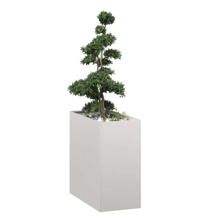 Jardinière 40x80x80 cm acier inoxydable | Mobilier & Déco