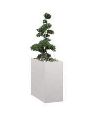 Jardinière 40x80x80 cm acier inoxydable | Mobilier & Déco