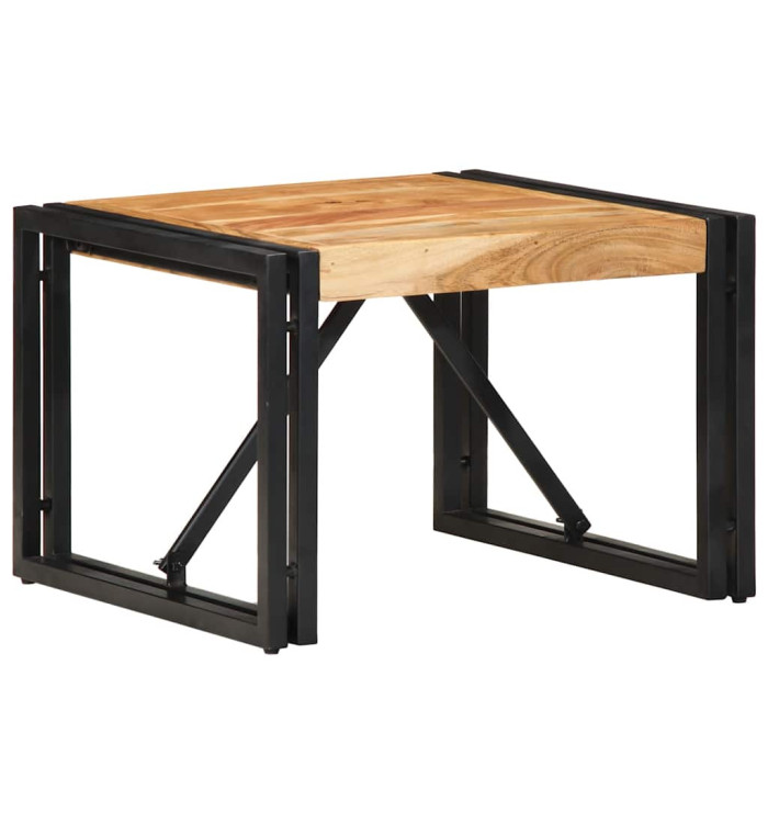Table basse 50x50x35 cm bois massif d'acacia | Mobilier & Déco
