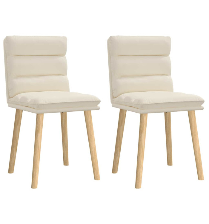Chaises à manger lot de 2 Lin | Mobilier & Déco
