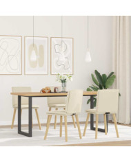 Chaises à manger lot de 4 Lin | Mobilier & Déco