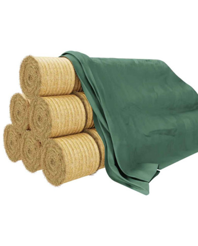 Bâche à foin 10,4x12,5 m 140 g/m² polypropylène | Mobilier & Déco