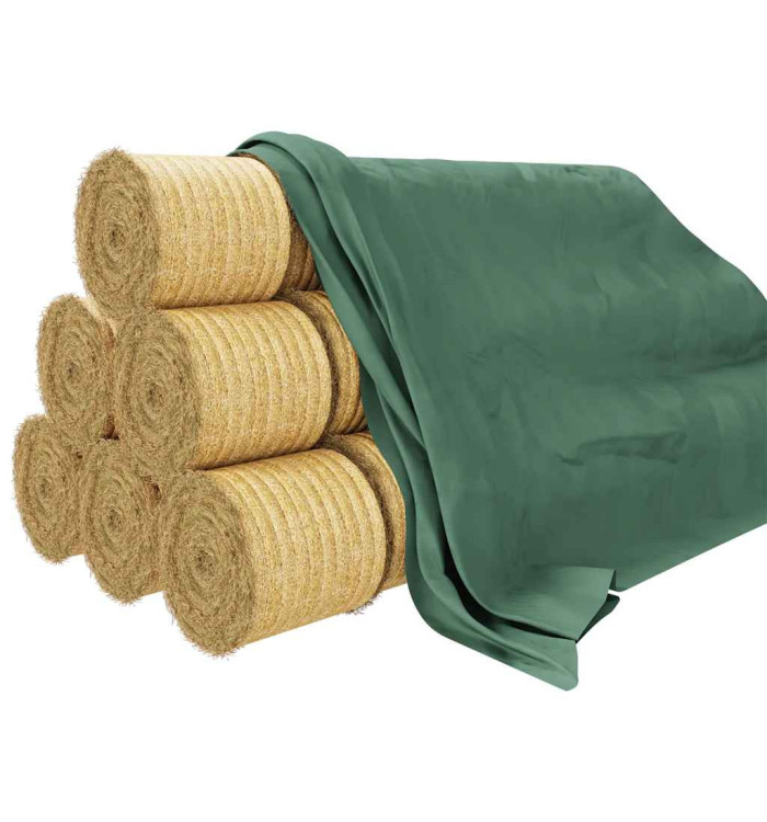 Bâche à foin 10,4x12,5 m 140 g/m² polypropylène | Mobilier & Déco