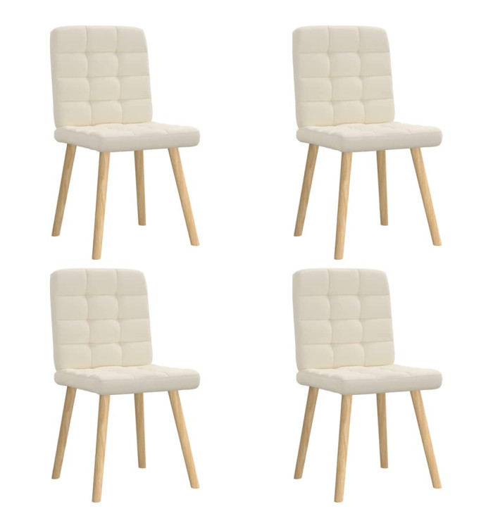 Chaises à manger lot de 4 Lin | Mobilier & Déco