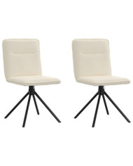 Chaises à manger lot de 2 Lin | Mobilier & Déco
