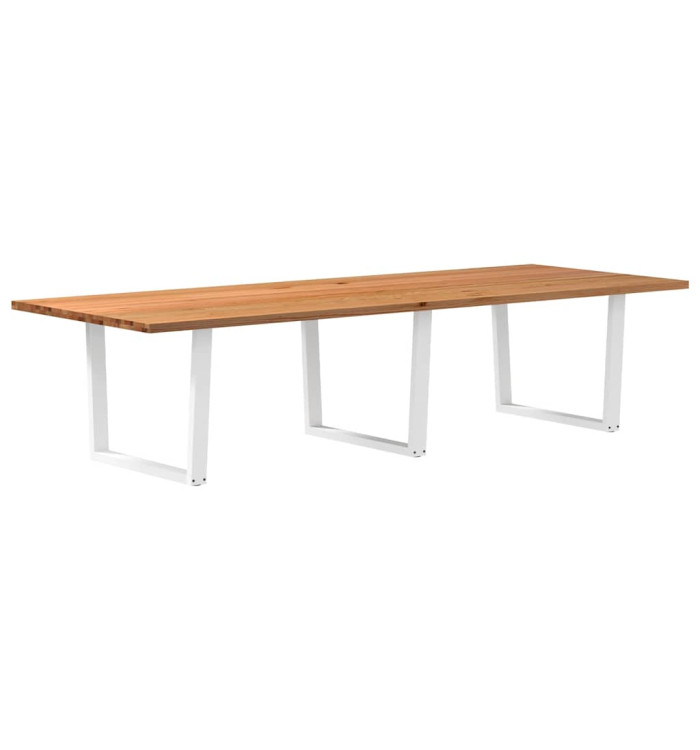 Table à manger 320x120x74 cm bois de chêne massif rectangulaire | Mobilier & Déco