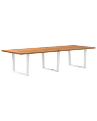Table à manger 320x120x74 cm bois de chêne massif rectangulaire | Mobilier & Déco