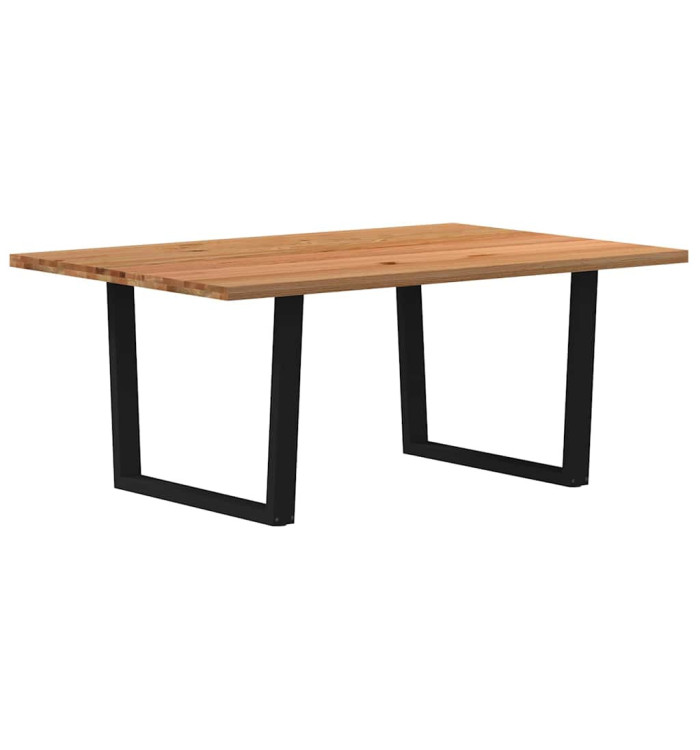 Table à manger 180x120x74 cm bois de chêne massif rectangulaire | Mobilier & Déco