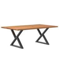 Table à manger et bord naturel bois massif chêne | Mobilier & Déco