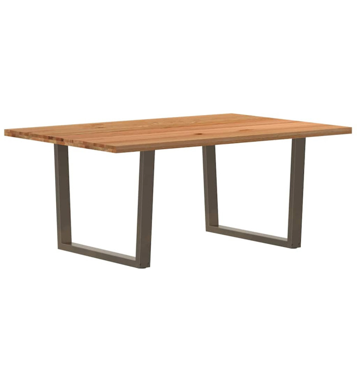 Table à manger 180x120x74 cm bois de chêne massif rectangulaire | Mobilier & Déco