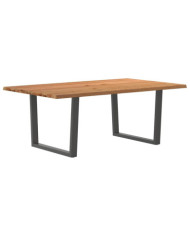 Table à manger et bord naturel bois massif chêne | Mobilier & Déco