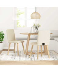 Chaises à manger lot de 2 Lin | Mobilier & Déco