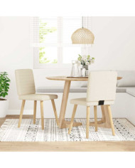 Chaises à manger lot de 2 Lin | Mobilier & Déco