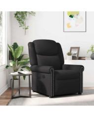 Fauteuil inclinable Marron brillant Similicuir | Mobilier & Déco