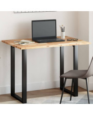 Dessus de table rectangulaire 80x70x2 cm bois massif d'acacia | Mobilier & Déco