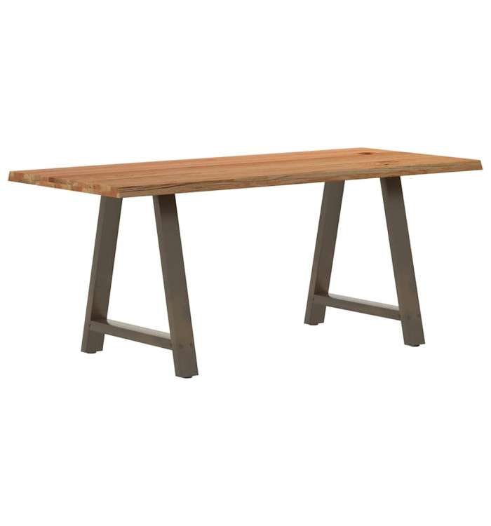Table à manger et bord naturel bois massif chêne rectangulaire | Mobilier & Déco