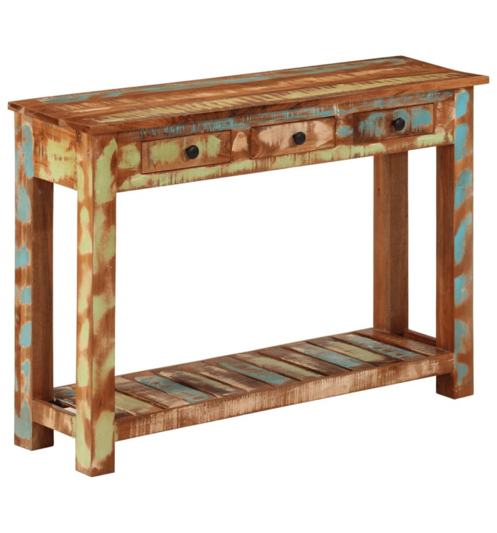 Table console 110x30x76 cm Bois massif de récupération | Mobilier & Déco