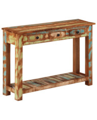 Table console 110x30x76 cm Bois massif de récupération | Mobilier & Déco