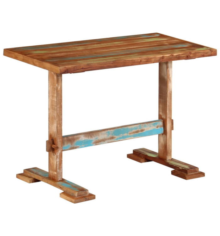 Table à manger 110x55x78 cm bois massif de récupération | Mobilier & Déco