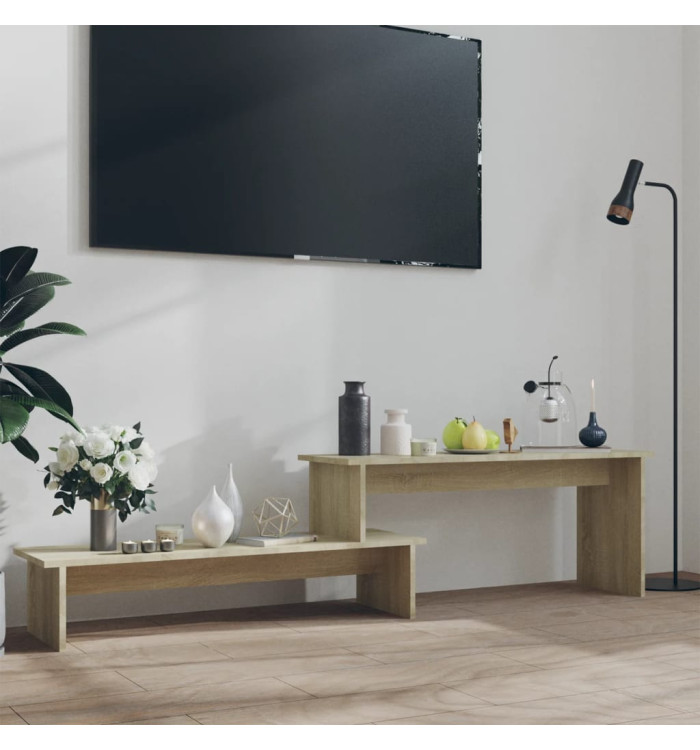 Meuble TV Chêne sonoma 180x30x43 cm Aggloméré | Mobilier & Déco