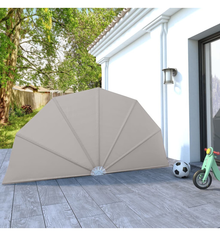 Auvent latéral pliable de terrasse Crème 160 cm | Mobilier & Déco