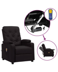 Fauteuil de massage Noir Similicuir | Mobilier & Déco