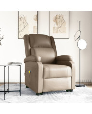 Fauteuil de massage Cappuccino Similicuir | Mobilier & Déco