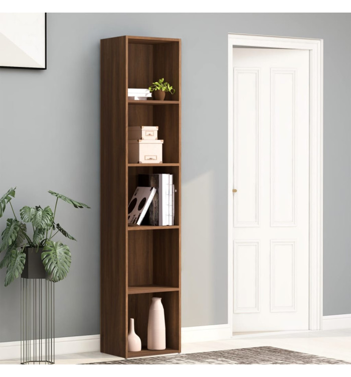 Bibliothèque Chêne marron 40x30x189 cm Bois d'ingénierie | Mobilier & Déco