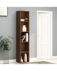 Bibliothèque Chêne marron 40x30x189 cm Bois d'ingénierie | Mobilier & Déco
