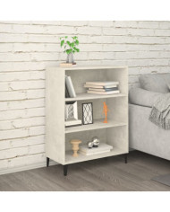 Buffet Gris béton 69,5x32,5x90 cm Bois d'ingénierie | Mobilier & Déco